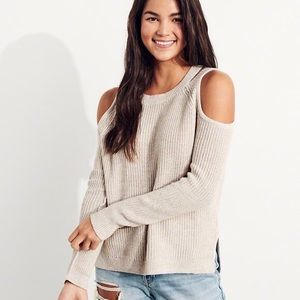 Hollister Cold-Shoulder Sweater